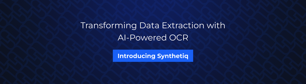Introducing Synthetiq: Transforming Data Extraction with AI-Powered OCR